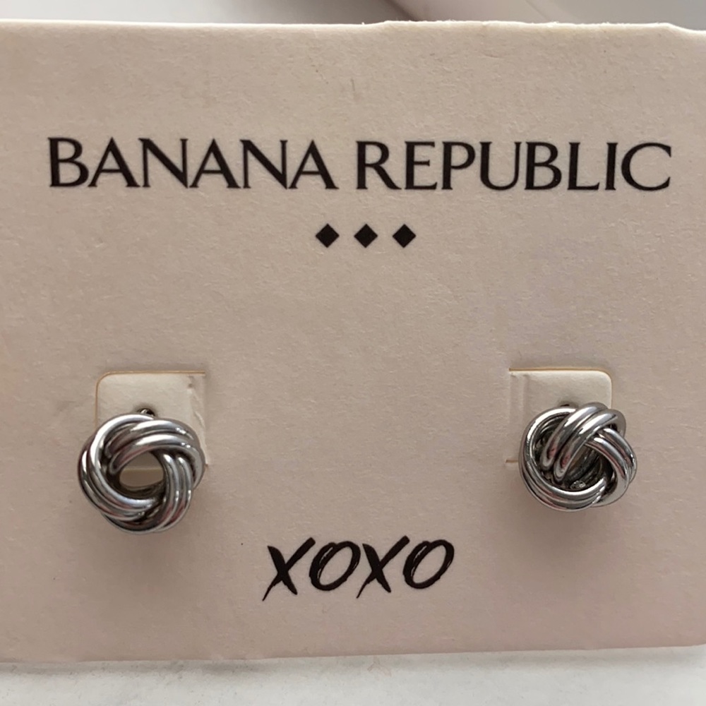 Banana Republic Silver Earrings